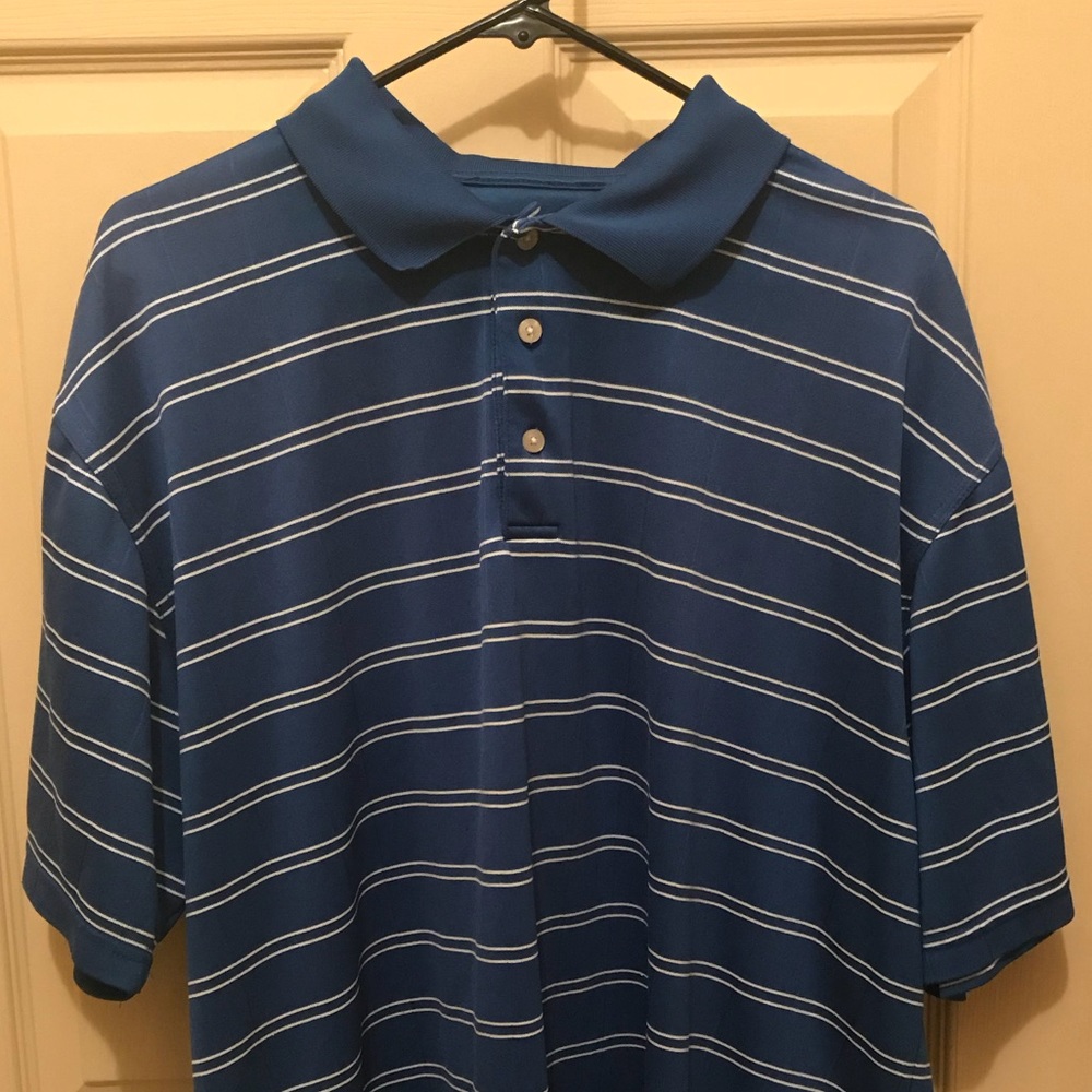 PGA TOUR GOLF SHIRT BLUE